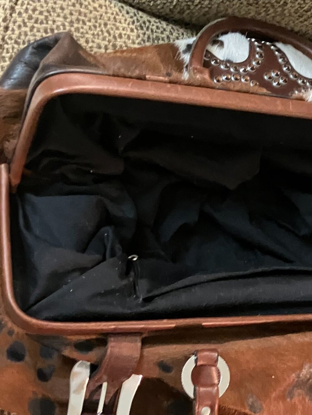 Fabulous Cowhide Raviani Bag - Picture 7 of 7